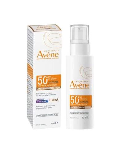 AVENE FLUIDE ANTI PIGMENTATION TEINTE SPF50+40ML